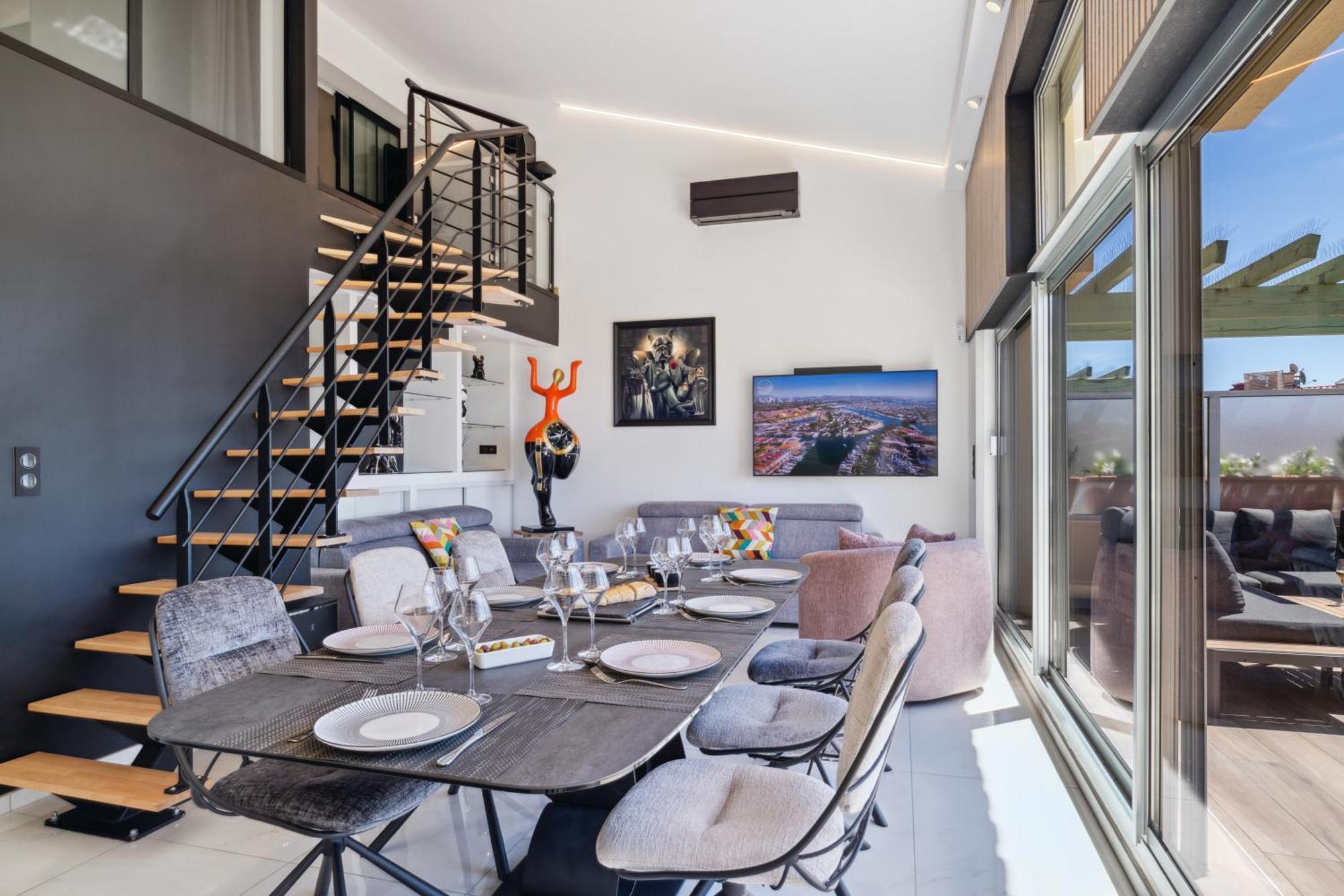 Duplex Villa Les Pins 89M2 Et Terrasse 30M2 Antibes Extérieur photo