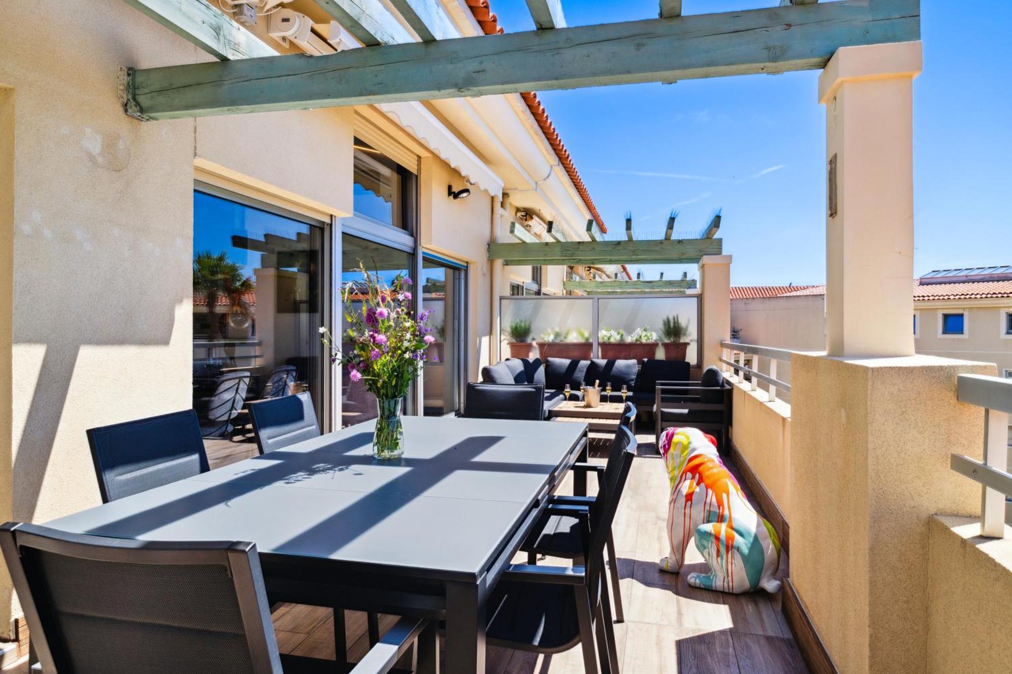 Duplex Villa Les Pins 89M2 Et Terrasse 30M2 Antibes Extérieur photo