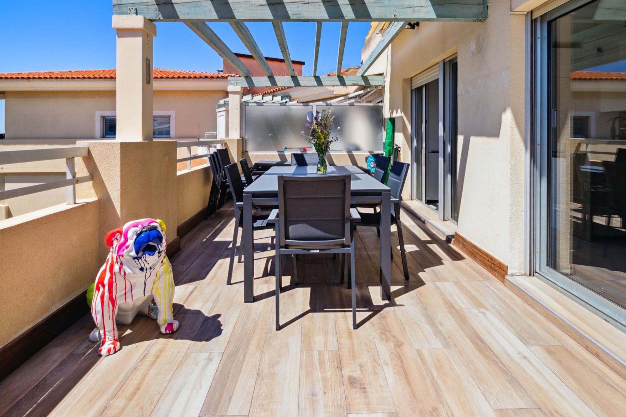 Duplex Villa Les Pins 89M2 Et Terrasse 30M2 Antibes Extérieur photo
